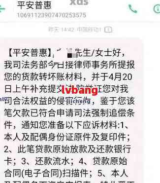 平安贷款逾期案件