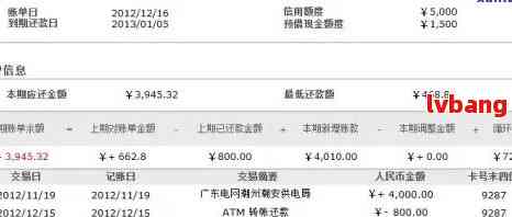 浦发逾期3期账单
